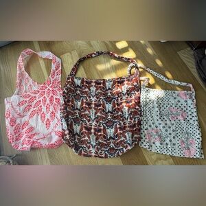 3 Free People Reusable Bags